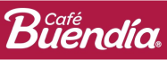 Logo de Café Buendía, cliente de Dinpro. Imagen corporativa de la marca de café.
