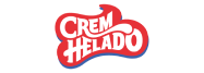Logo de Crem Helado, cliente de Dinpro. Imagen corporativa de la marca de helados.