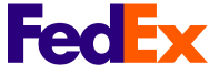 Logo de FedEx, uno de los clientes de Dinpro, empresa con experiencia en proyectos industriales y logísticos