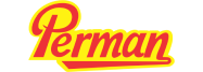 Logo de Perman, cliente de Dinpro. Imagen corporativa de Perman.