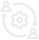 Icono del sector logístico, representando eficiencia y movimiento de mercancías. Soluciones integrales Dinpro para logística.