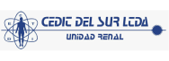 Logo de Cedit del Sur Ltda, Unidad Renal, cliente de Dinpro. Imagen corporativa de Cedit.