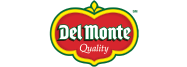 Logo de Del Monte, cliente de Dinpro. Imagen corporativa de Del Monte.