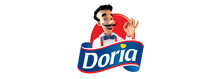 Logo de Doria, cliente de Dinpro. Imagen corporativa de Doria.