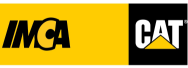 Logo IMCA y Caterpillar, cliente de Dinpro. Soluciones integrales para proyectos industriales y comerciales.