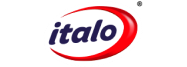 Logo de Italo, cliente de Dinpro. Imagen corporativa de Italo.