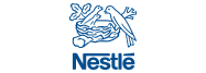 Logo de Nestlé, cliente de Dinpro. Imagen corporativa de Nestlé.