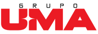 Logo de UMA, cliente de Dinpro. Imagen corporativa de la empresa UMA.
